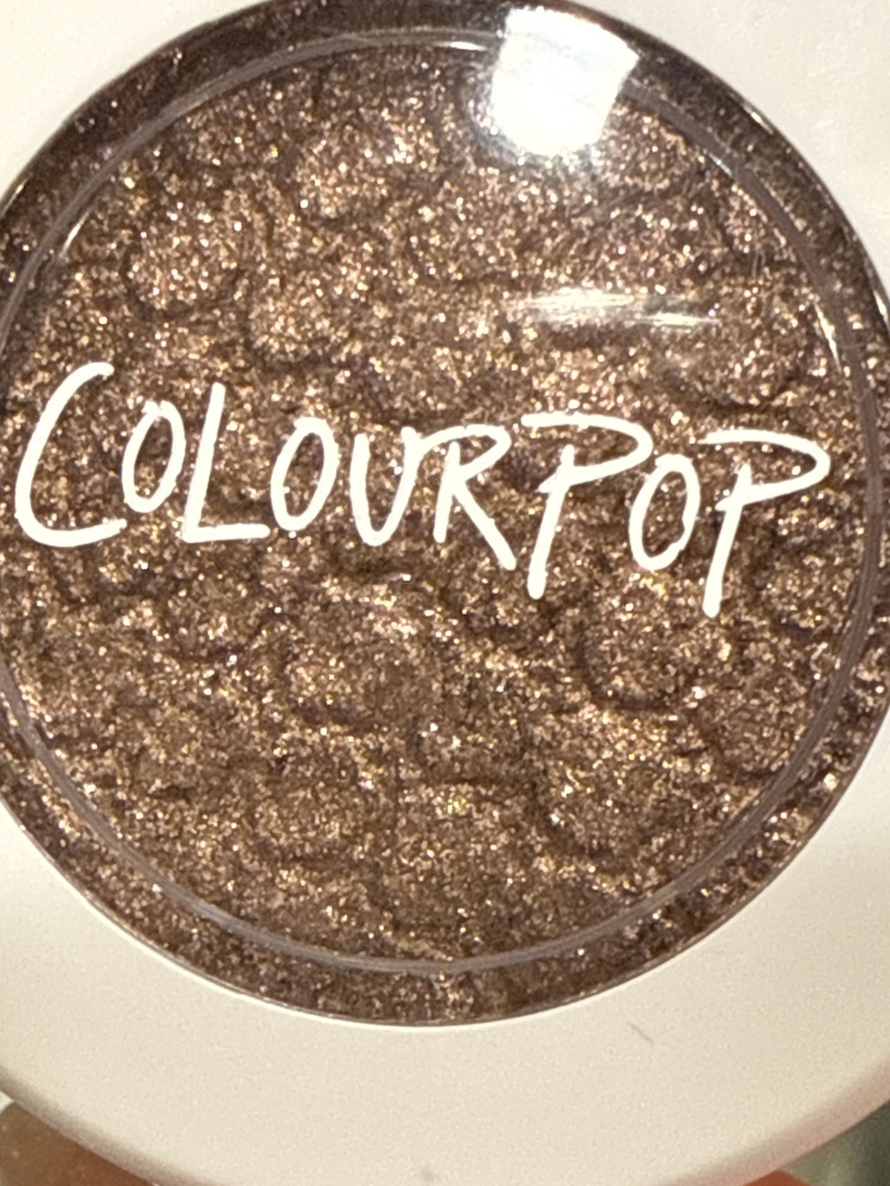 ColourPop NILLIONAIRE Super Shock Shadow Shimmery Copper-Bronze Single Eyeshadow